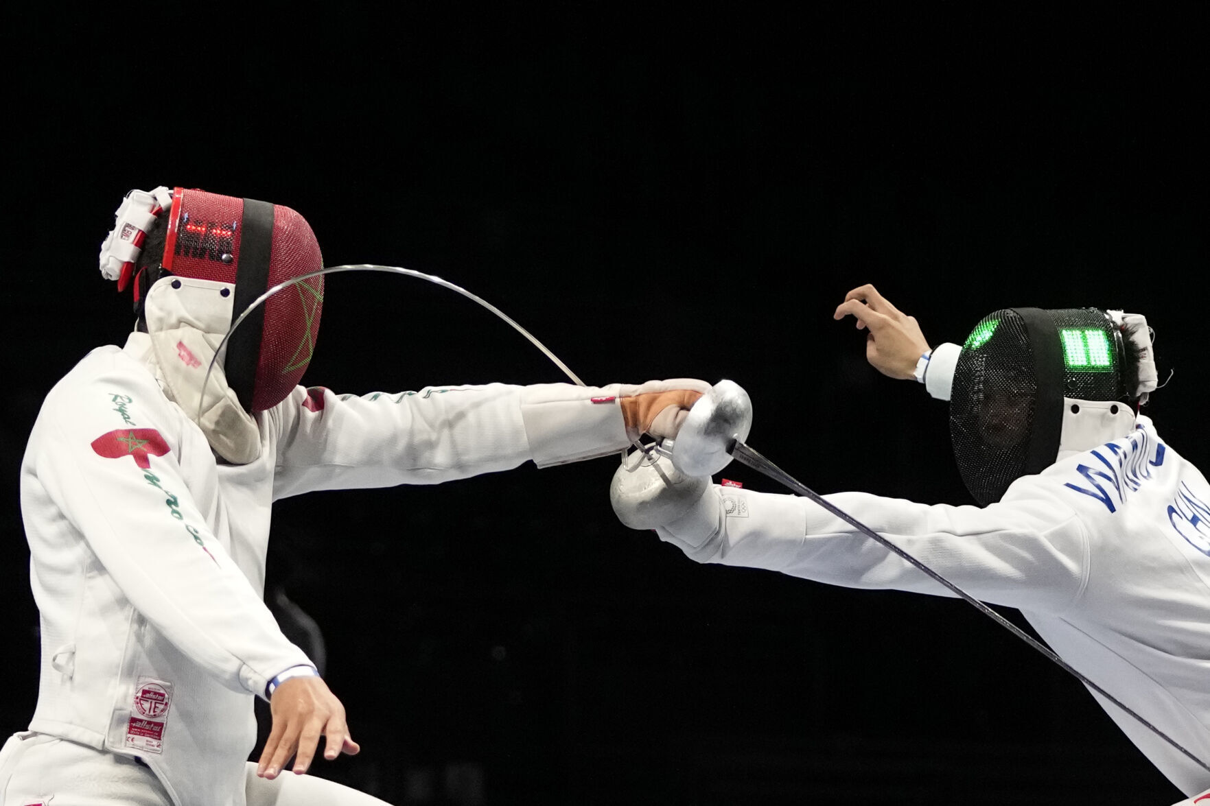 APTOPIX Tokyo Olympics Fencing
